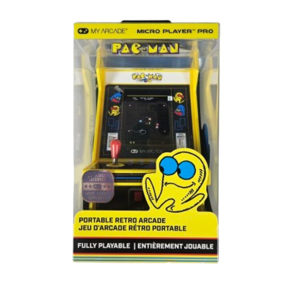 Pac-Man by My Arcade Micro Player Pro Portable Retro Arcade Game